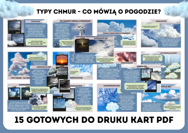 Rodzaje chmur - jak je rozpoznać i co mówią o pogodzie?