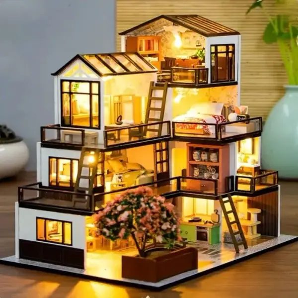 Miniaturowy domek DIY: Stwórz wyjątkowy projekt bez stresu